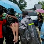 Salut, Danramil 02/0315 Bintan Evakuasi Korban Banjir