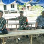 Babinsa Desa Pulau Batang Ajak BPD dan Warga untuk Mendirikan Posko Bencana