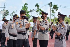 Polres Bintan Mutasi 11 Perwira dan 2 Bintara, Kapolres: Terima Kasih Telah Menjalankan Tugas di Polres Bintan
