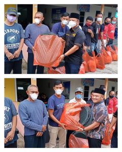 Minim Bantuan Dari Pemko, TJA dan Dasril Bantu Alat Tangkap Nelayan Tradisional Se Kota Tanjungpinang