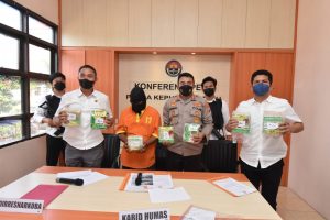 Dit Resnarkoba Polda Kepri Tangkap Kurir Narkoba Jaringan Internasional