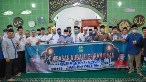 Lepas Mubaligh Ramadhan, Ini Harapan Bupati Lingga