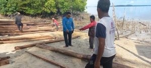 Tambatan Perahu Desa Busung Panjang Mulai Dibangun, Kades Harap Warga Menjaganya