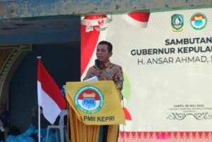 Gubernur Kepri Lantik PW IKA PMII Peridoe 2022-2027 di Belakang Padang