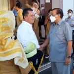 Gubernur Ansar Ahmad Sambut Kedatangan Ketua KI Pusat