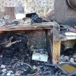Diduga Konsleting Listrik, Rumah Milik  Warga Sei Jang Terbakar