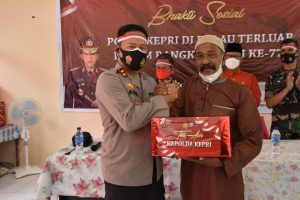 Polda Kepri Laksanakan Bhakti Sosial di Enam Pulau Terluar