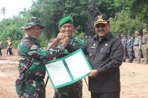 Brigjen TNI Yudi Yulistyanto Resmi Tutup Program TMMD di Karimun