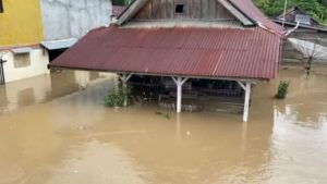 Diguyuri Hujan Sepekan Terakhir, Sebagian Kota Bengkulu Terendam Banjir