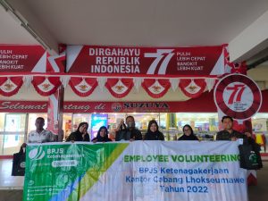 Dukung Aksi Go Green, BPJamsostek Lhokseumawe Bagikan Tas Ramah Lingkungan