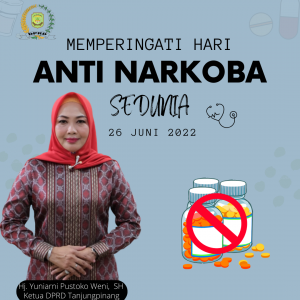 Selamat Hari Anti Narkoba Sedunia 26 Juni 2022