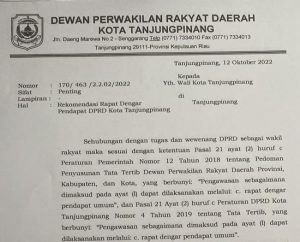 DPRD Tanjungpinang Keluarkan Rekomendasi Persoalan Pengusaha Reklame