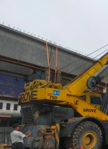 Pekerjaan Jembatan Layang Simpang Ramayana dan Basuki Rahmat Mencapai 65 Persen