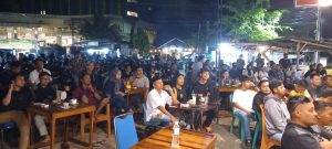 Kedai Kopi Rakyat Depan Hotel CK Gelar Nobar Piala Dunia 2022