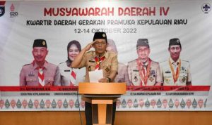 Gubernur Ansar Buka Musda IV Gerakan Pramuka Kwarda Kepri 2022