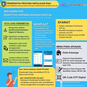 Implementasi Identitas Kependudukan Digital dan Tata Cara Penerbitan, Misni : Cukup Download di Play Store