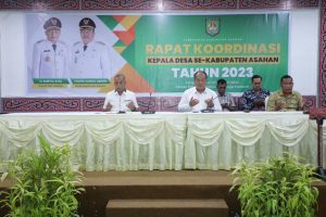 Wabup Asahan Buka Rakor Kades