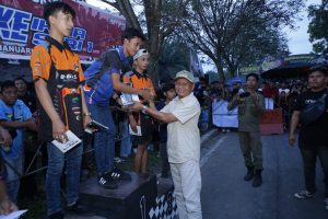 Kejuaraan Drag Bike IKMA Ditutup Bupati Asahan