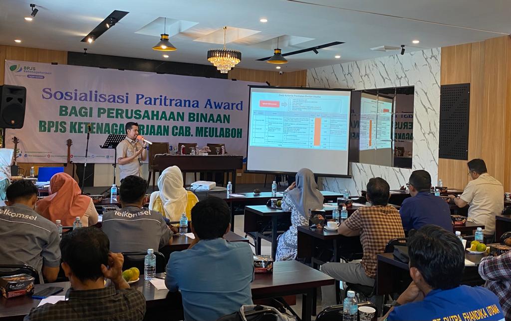 BPJamsostek Meulaboh Gelar Sosialisasi Paritrana Award 2023