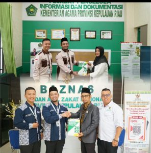 Laznas Yakesma Kepri Serahkan Laporan Kinerja Tahun 2022 Tepat Waktu