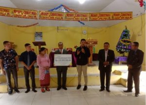 Ahli Waris Guru Injil Gereja Pentakosta Indonesia Parhitean santunan Rp133 juta dari BPJamsostek Pematangsiantar