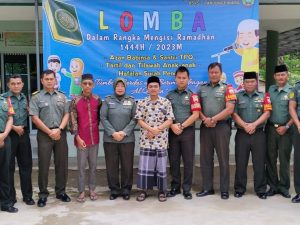 Semarakkan Bulan Suci Ramadhan Kodim 0315/Tanjungpinang Gelar Lomba Adzan