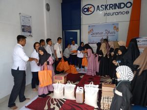 Jelang Bulan Suci Ramadhan, PT Askrindo Cabang Kisaran Gelar Siraman Rohani Dan Berbagi Kepada Anak Yatim