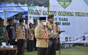 Bupati Batu Bara Pimpin Upacara Pembukaan Gelar Bhakti Sanggah Terpadu lX Tahun 2023