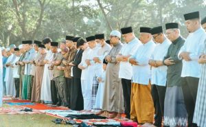 Pemkab Batu Bara Nunaikan Sholat Eid Berjamaah