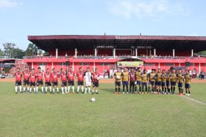 Laga Persahabatan Football, Polres Asahan Vs Polres Batu Bara