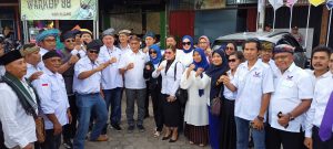 Alias Wello dan Tengku Dahlan Dampingi DPC Perindo Daftar 30 Bacaleg ke KPU Tanjungpinang 