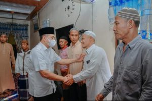 Bupati Zahir Melayat Ke Desa Suka Maju Tanjung Tiram