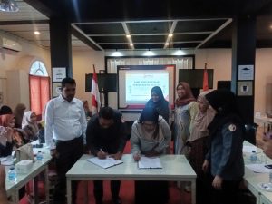 Panwaslih dan Balai Syura Ureung Inong Aceh Kota Lhokseumawe Teken MoU Implementasi Pemilu Inklusif