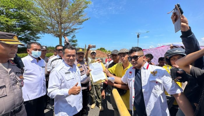 Puluhan Driver Maxim Tanjungpinang Unjuk Rasa Soal Tarif