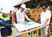 Pj Bupati Aceh Utara Tinjau Proyek Waduk Keureuto