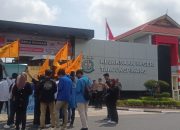 PMII Unjuk Rasa Desak Kejari Tanjungpinang Usut Proyek KUD 2014