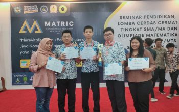 Siswa SMA Maha Bodhi Karimun Juara 1 Lomba Cerdas Cermat Olimpiade Matematika