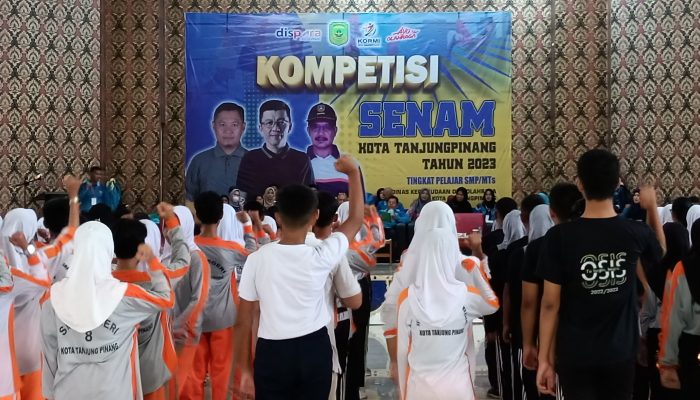 Dispora Tanjungpinang Gelar Kompetisi Senam Tingkat Pelajar