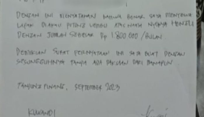 BUMD Tanjungpinang Bereskan Calo Lapak Akau Potong Lembu, Ada Belasan Pedagang Menjadi Korban Para Calo