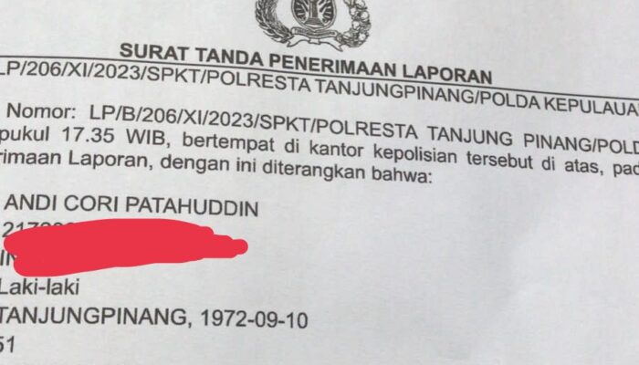 Jadi Korban Pengeroyokan, Andi Cori Fatahudin Lapor Polisi