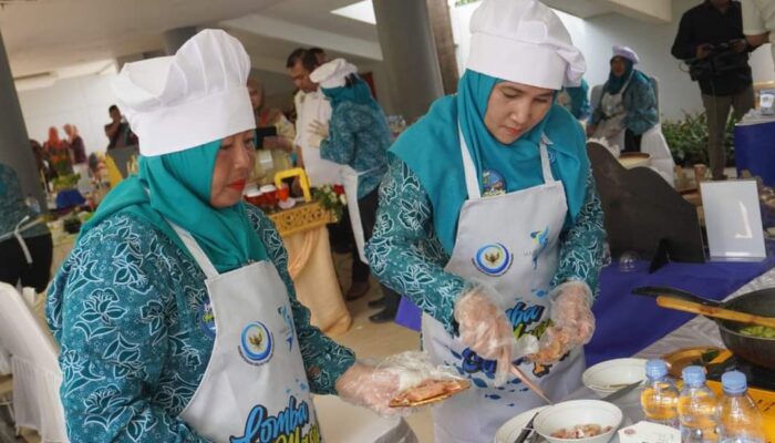 Inovasi Ikan Bonbon Anak Dare, Menu Balita TP-PKK Lingga yang Memukau