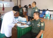 Peringati Hari Juang TNI-AD Ke – 78, Kodim 0315/Tanjungpinang Gelar Baksos Donor Darah