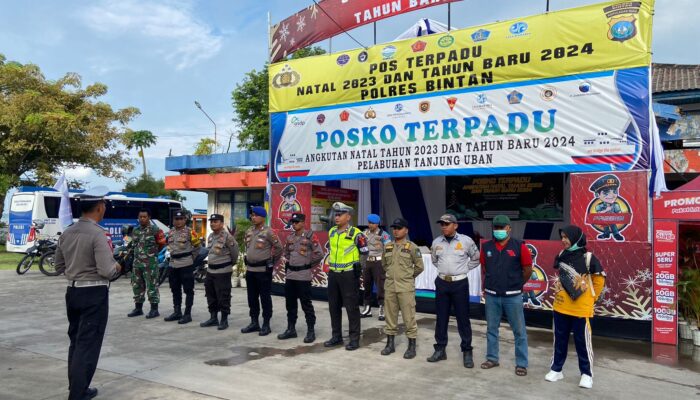 Pos Terpadu ASDP dan Pos Pelayanan Bulang Linggi Operasi Lilin Seligi 2023 Optimalkan Pelayanan Penyeberangan