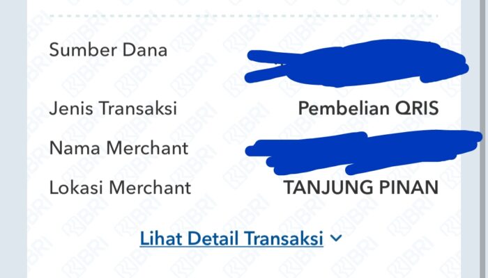 Transaksi QRIS Oleh Swalayan di Tanjungpinang di duga Langgar Peraturan Bank Indonesia 