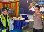 Kapolres Bintan Cek Langsung Arus Balik Lebaran 1445 H Tahun 2024. Pemudik Sudah Mulai Padat.