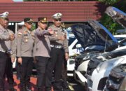 Polres Bintan Siap Amankan Pilkada Serentak, Kapolres Bintan Cek Kesiapan Sarpras yang Ada