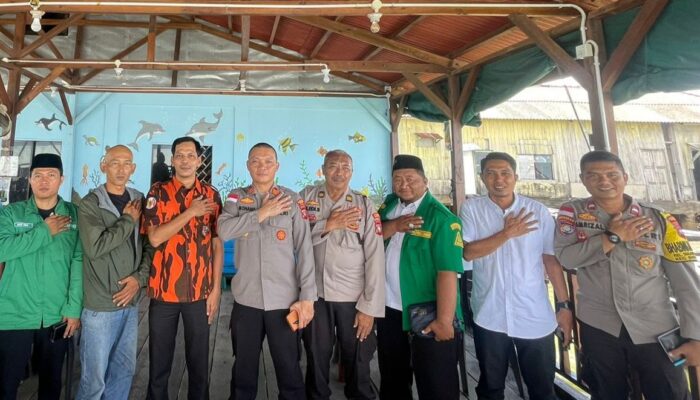 Kapolsek Bintan Utara Ajak Ormas Bintan Utara Ngopi Bareng, Ini yang di Bahas