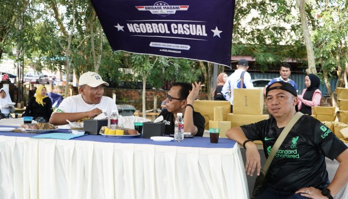 Perkuat Sinergitas, Holding Ultra Mikro BRI Tanjungpinang Gelar Kegiatan Posko Senyum Madani 2024