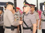 Kapolres Pimpin Upacara Sertijab dan Pelantikan Pejabat Utama Polres Lingga