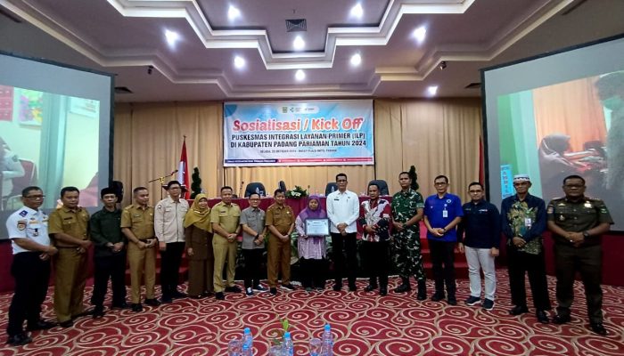 Integrasi Layanan Primer Diperkenalkan untuk Meningkatkan Kesehatan di Padang Pariaman